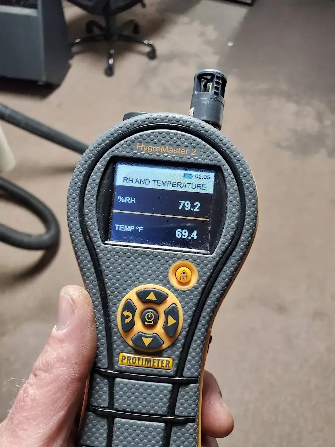 Moisture meter humidity assessment for Mold Remediation & Removal in Pittsburg